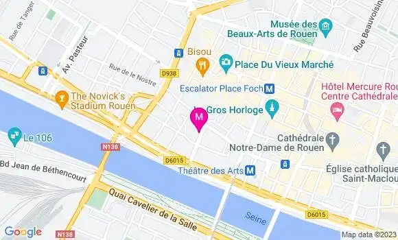 Localisation Restaurant Chinois Saveurs de Chine