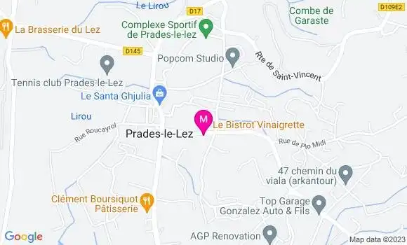 Localisation Le Bistrot Vinaigrette