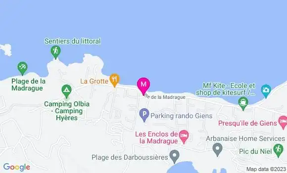 Localisation Restaurant  L