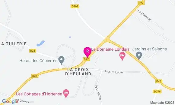 Localisation Restaurant  Les Tilleuls