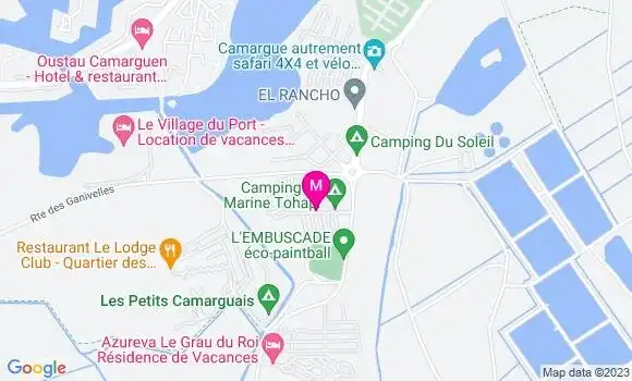 Localisation Restaurant du Camping Marine