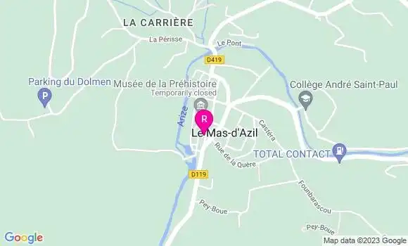 Localisation Brasserie du Mas