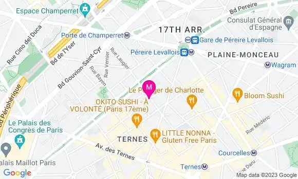 Localisation Restaurant  P
