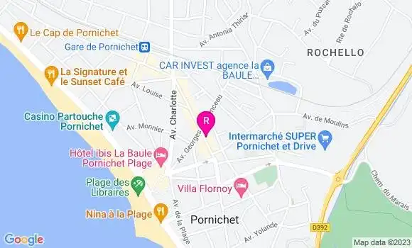 Localisation Restaurant  Côtes et Vins