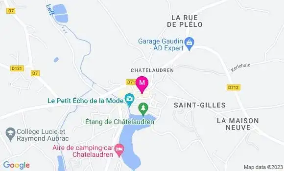 Localisation Restaurant  Au Rétro
