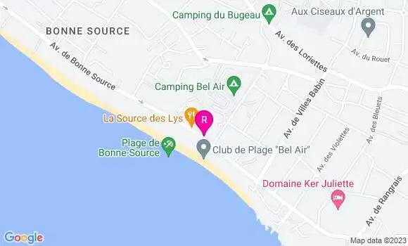 Localisation Restaurant  Rest