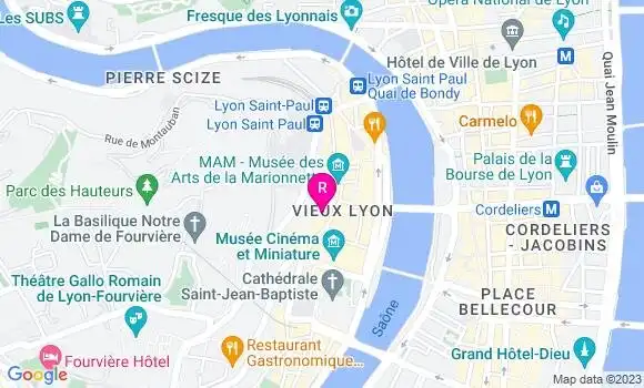 Localisation Restaurant  La Chimère