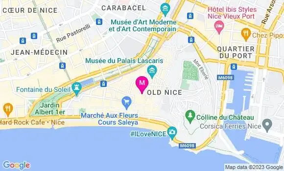 Localisation Restaurant  Le P