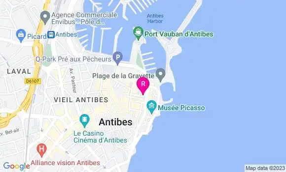 Localisation Restaurant  L