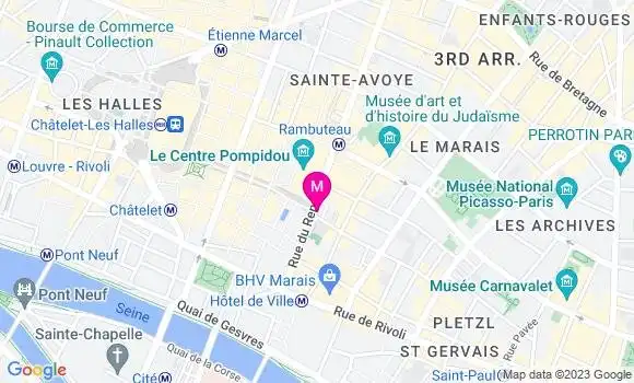 Localisation Restaurant Bar Le Chat Zen