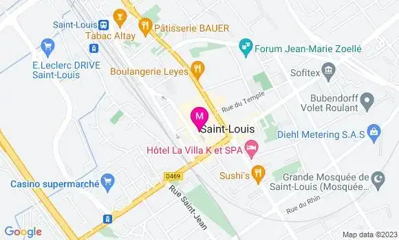 Localisation Restaurant  Lila