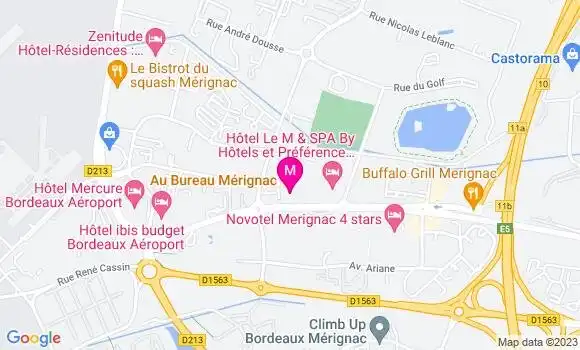 Localisation Restaurant  Au Bureau