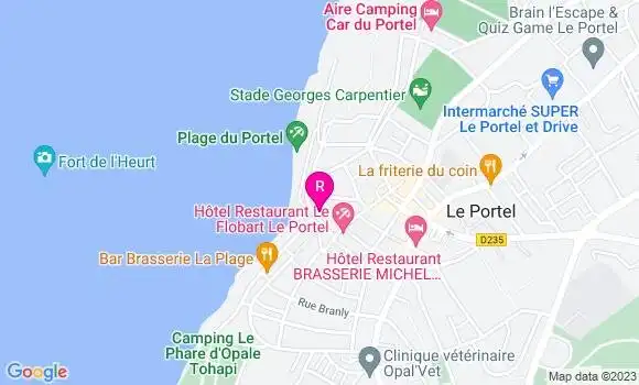 Localisation Restaurant  L