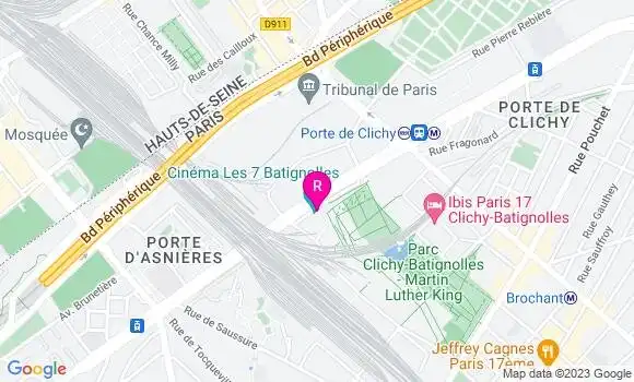 Localisation Crêperie du Palais