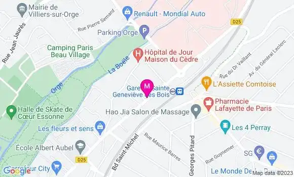 Localisation Restaurant  La Quincaille
