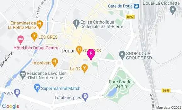 Localisation Restaurant  La Cuve d