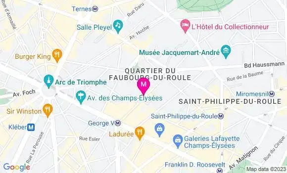 Localisation Restaurant  Tabac le Washington