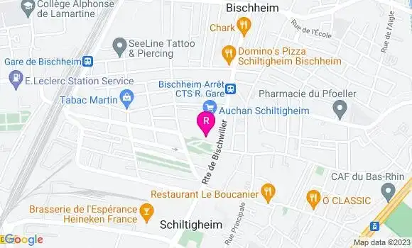 Localisation Brasserie Michel Debus