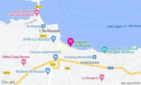 Localisation Restaurant  L