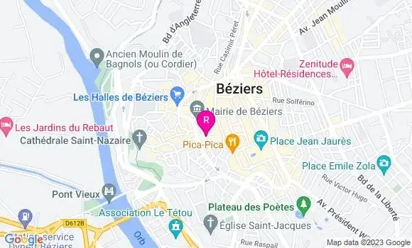 Localisation Restaurant  L