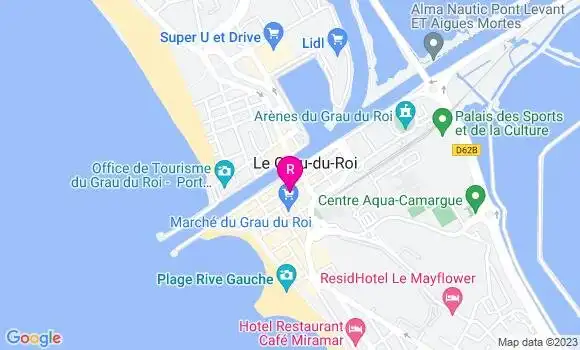 Localisation Restaurant  A la Cuisine du Pecheur