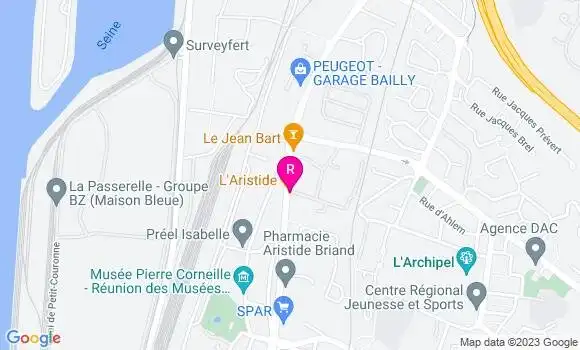 Localisation Restaurant  L