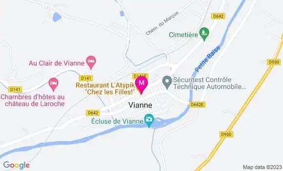 Localisation Restaurant  L