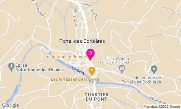 Localisation Restaurant  Le Refuge