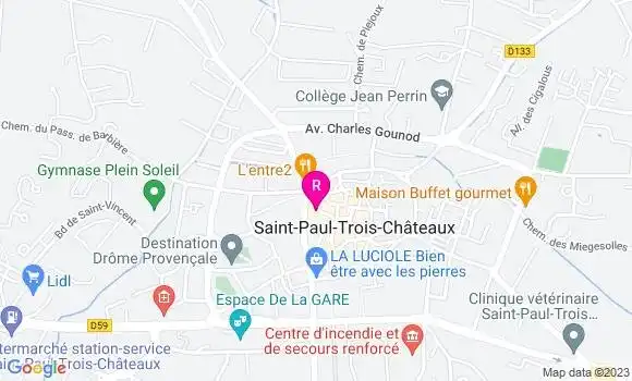 Localisation Restaurant la Chapelle