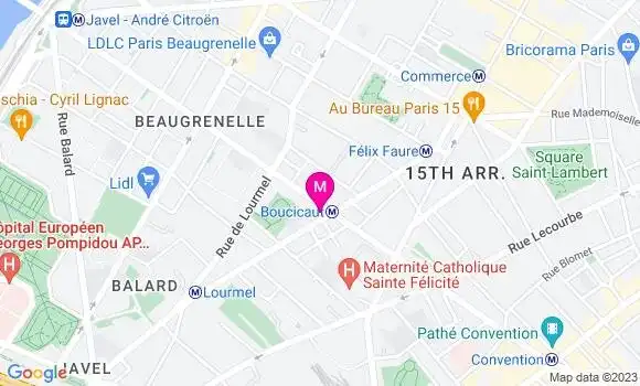 Localisation Restaurant  Le Murmure