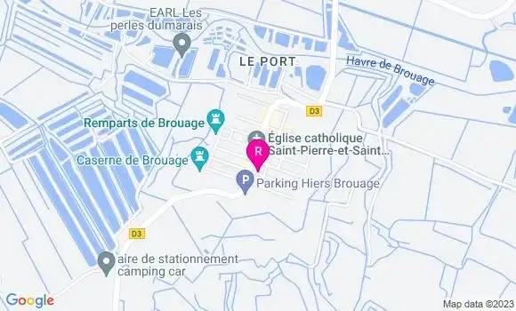 Localisation Auberge Saint Denis