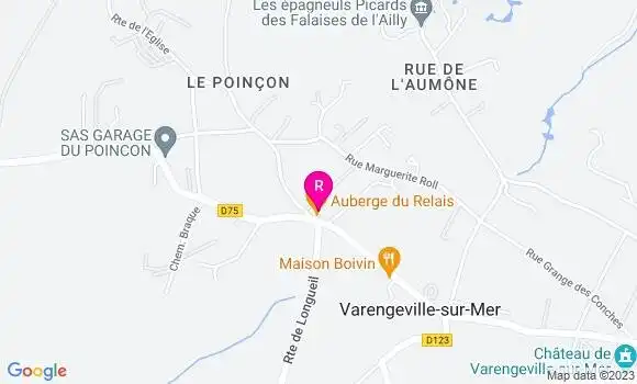 Localisation Auberge du Relais