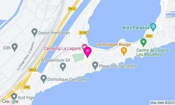 Localisation Restaurant  Le Réjane