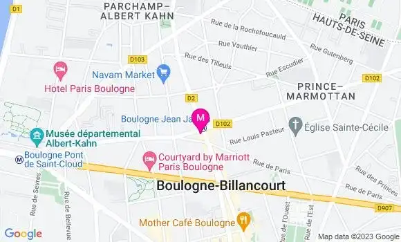 Localisation Restaurant  Le Paris