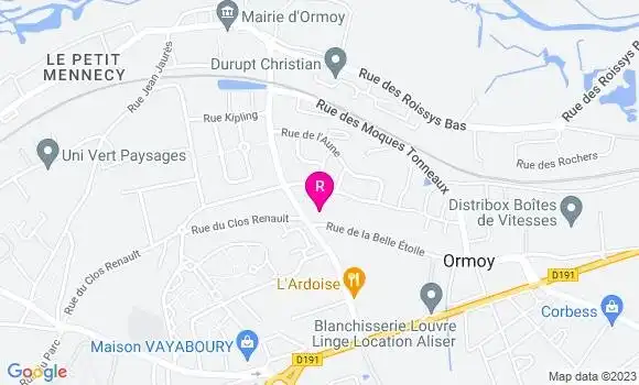 Localisation Restaurant  L