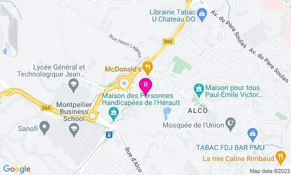 Localisation Restaurant  Ma Pause Dej