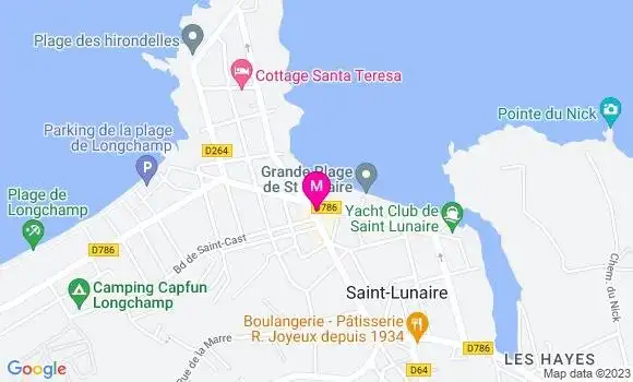 Localisation Crêperie Le Théatre