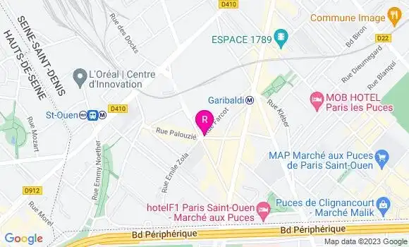 Localisation Restaurant  L