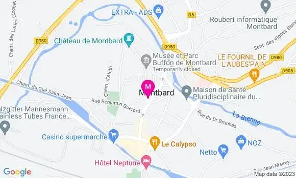 Localisation La Pizzeria du Four