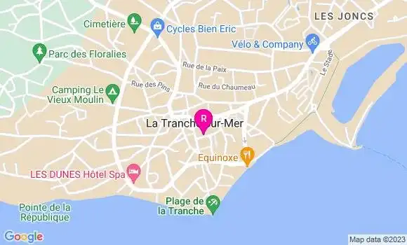 Localisation Restaurant  Le Resto