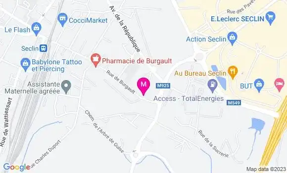 Localisation Restaurant  Le Sabot Vert
