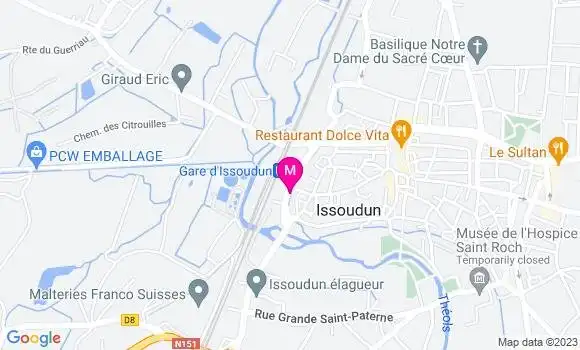 Localisation Restaurant Thaï Dok Boua