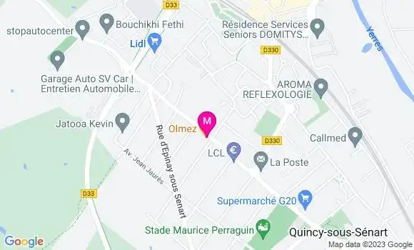 Localisation Restaurant Turc Olmez