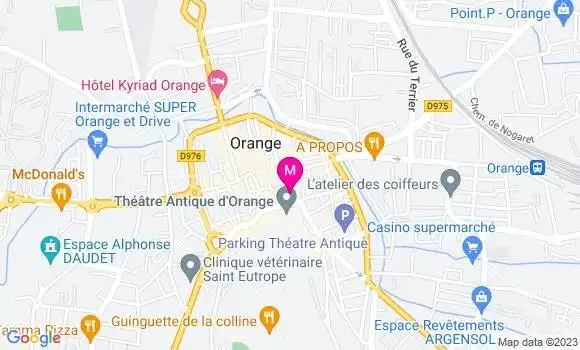 Localisation Restaurant  La Traviata