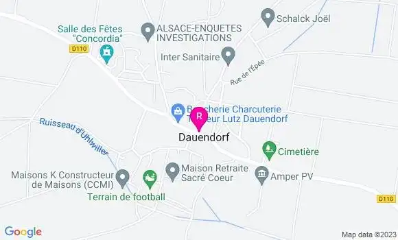 Localisation Restaurant  A l