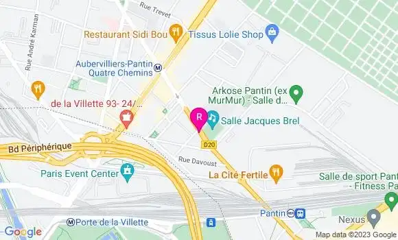 Localisation Restaurant  Cirta