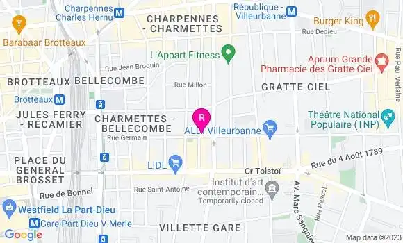 Localisation Restaurant Bar L