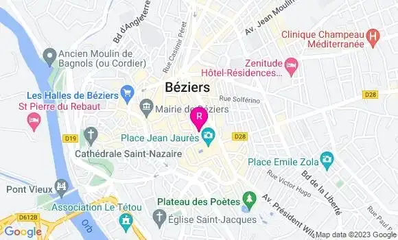 Localisation Restaurant  Le Victor