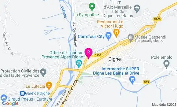 Localisation Restaurant  Le Flamingo