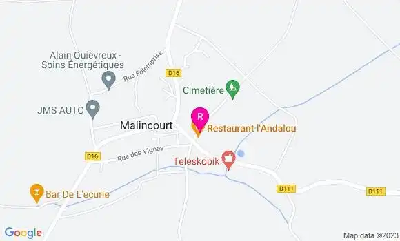 Localisation Restaurant  L